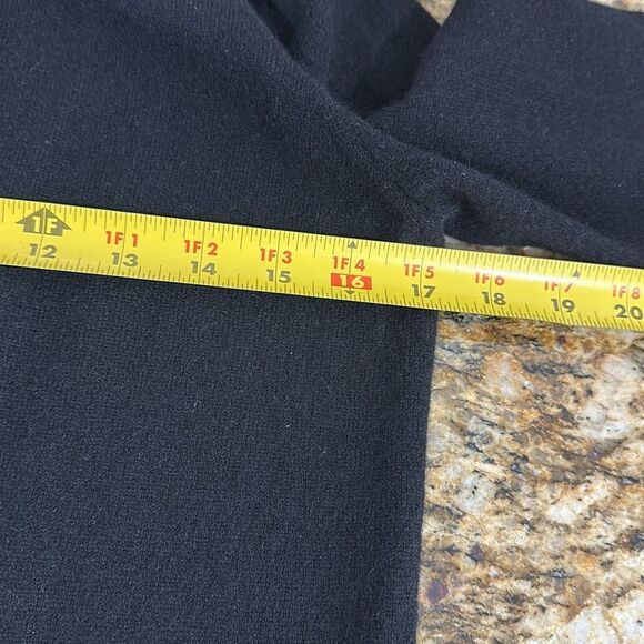 Mino Milano Classic Black Cashmere Open Front Cardigan Sweater Size S - Picture 9 of 10